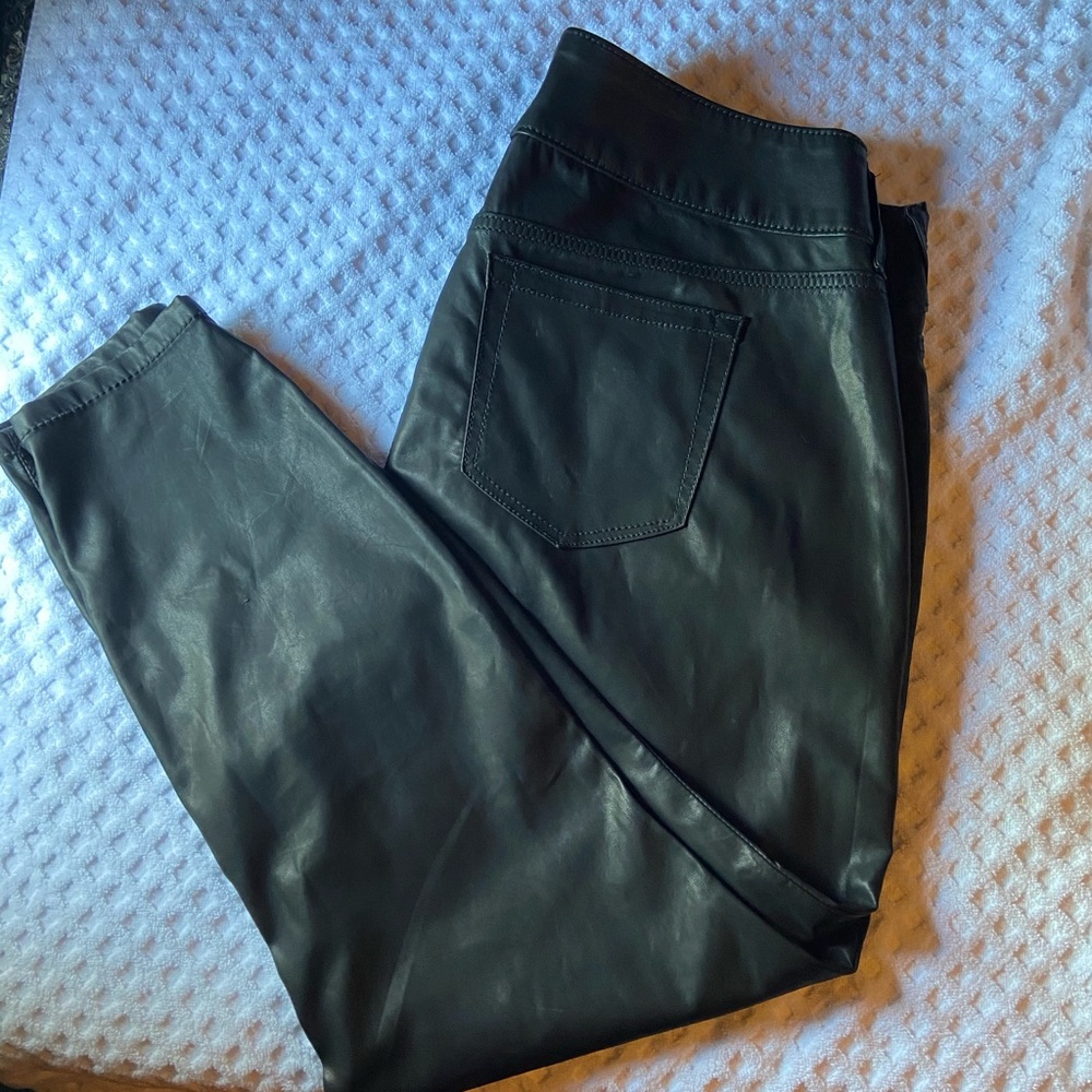 Faux leather pants by torrid